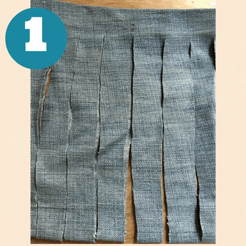 How to make jeans yarn