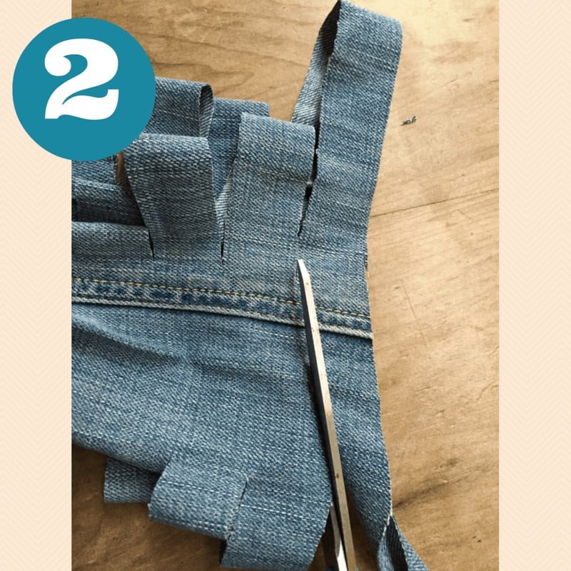 How to make jeans yarn