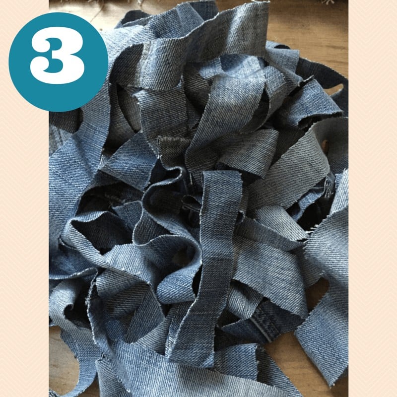 How to make jeans yarn