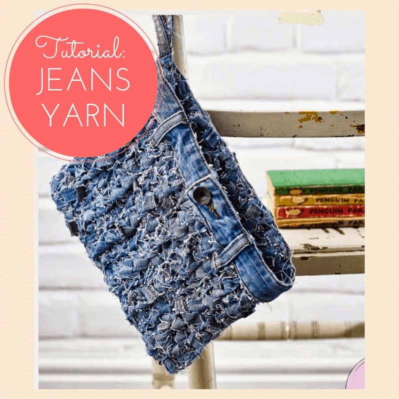 how to make jeans yarn