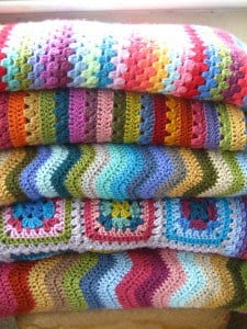 Attic24 Lucy crochet blogger and designer blankets