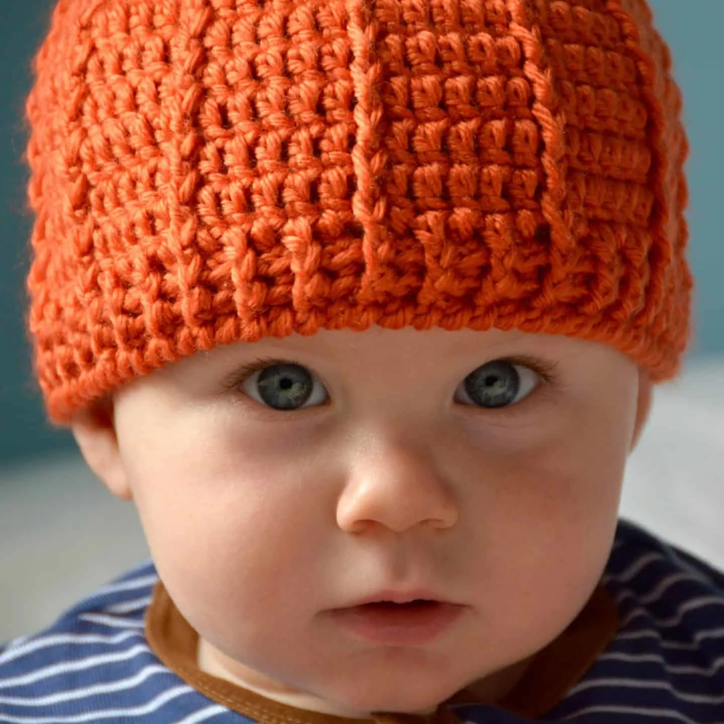 pumpkin beanie hat free crochet pattern