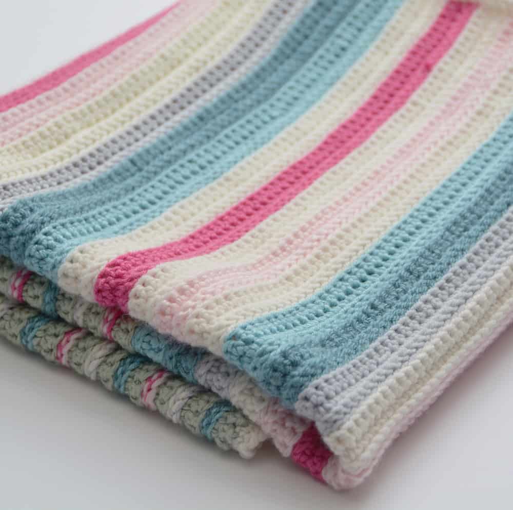 easy crochet pattern, free crochet blanket pattern