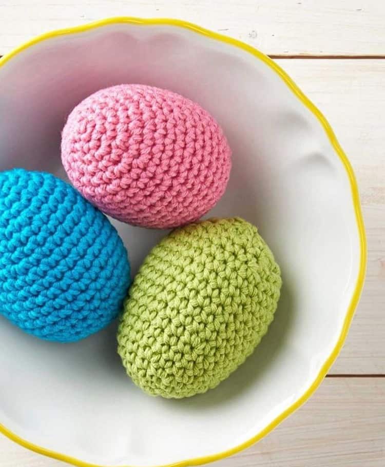 Crochet Easter Eggs – Free Amigurumi Crochet Pattern