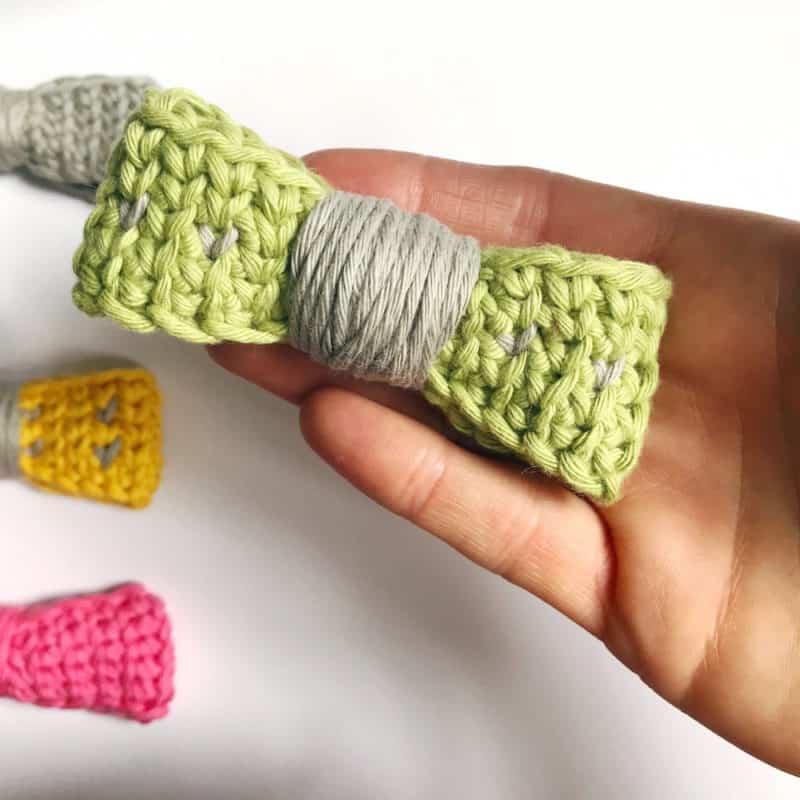 The Crochet Waistcoat Stitch Bow Tie – Free Pattern and Stitch Tutorial
