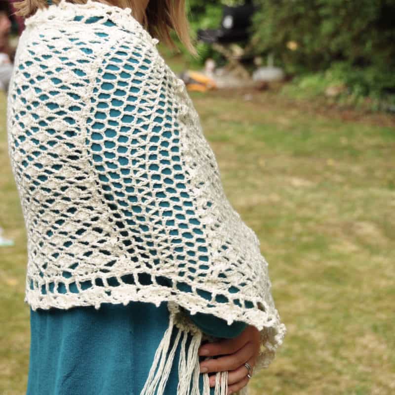 The Vintage Lace Shawl – Free Crochet Pattern