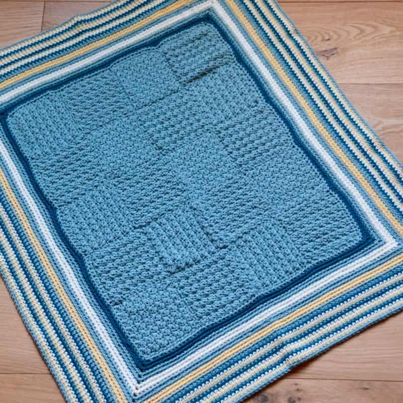 The Seaside Blanket – Free Crochet Baby Blanket Pattern