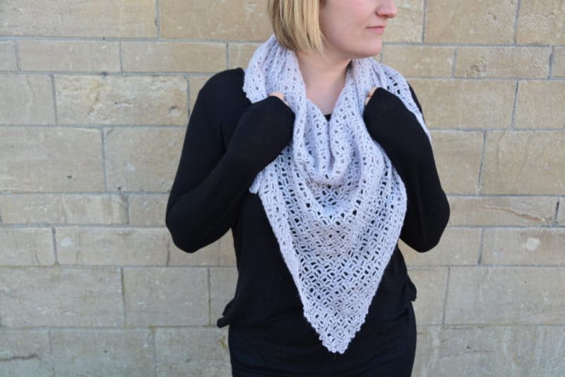 The Serenity Shawl – Free c2c Crochet Shawl Pattern