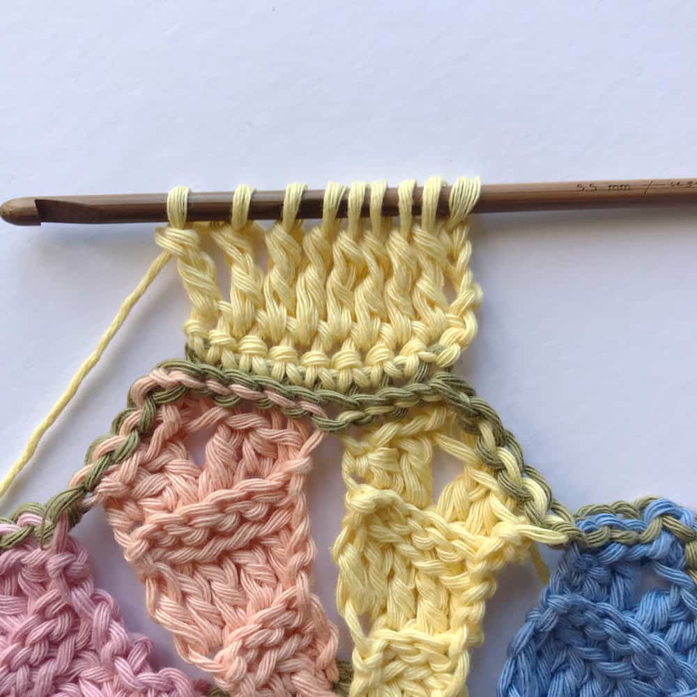 Kaleidoscope Mandala Throw CAL free crochet pattern by Hannah Cross