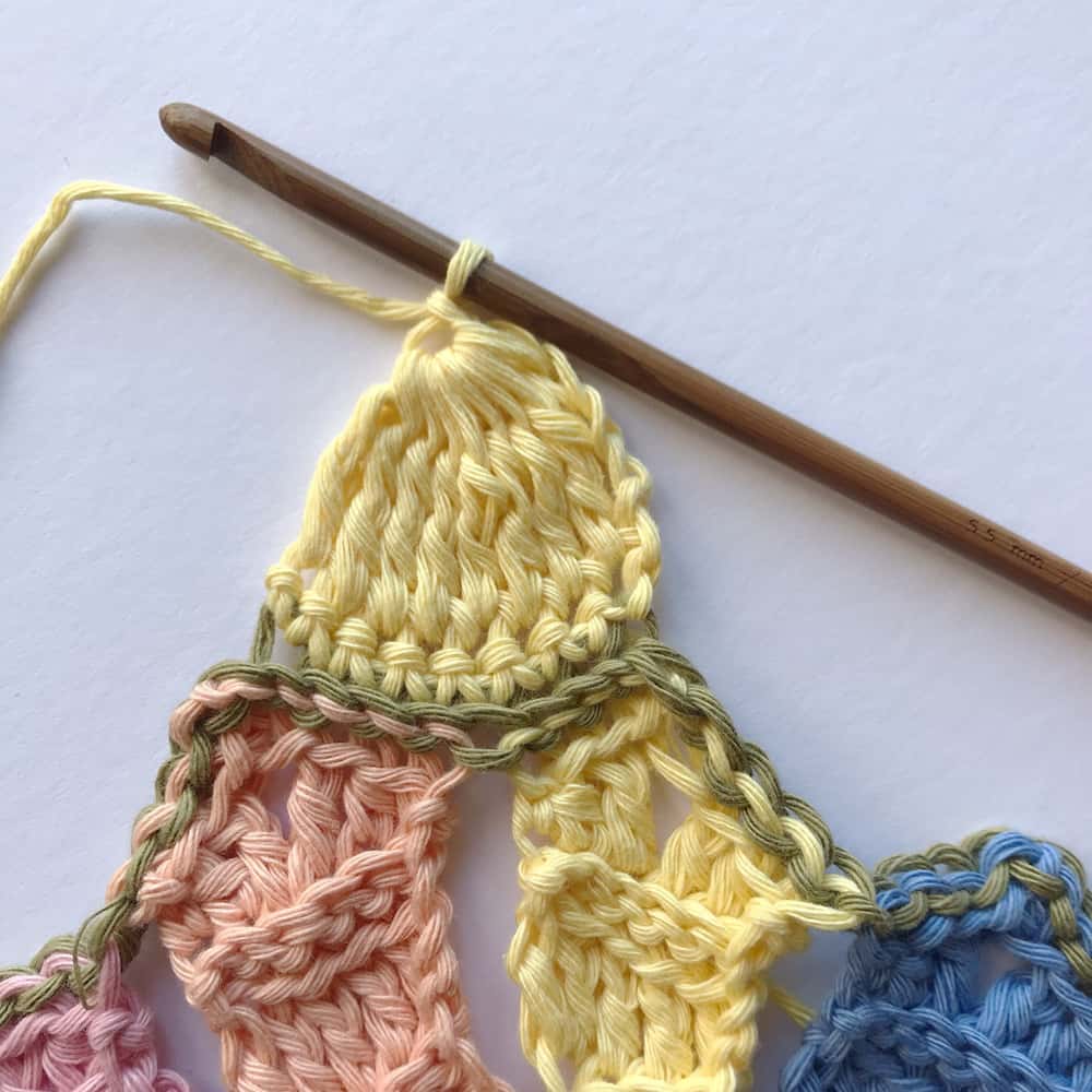 Kaleidoscope Mandala Throw CAL free crochet pattern by Hannah Cross