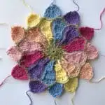 Kaleidoscope Mandala Throw CAL free crochet pattern by Hannah Cross