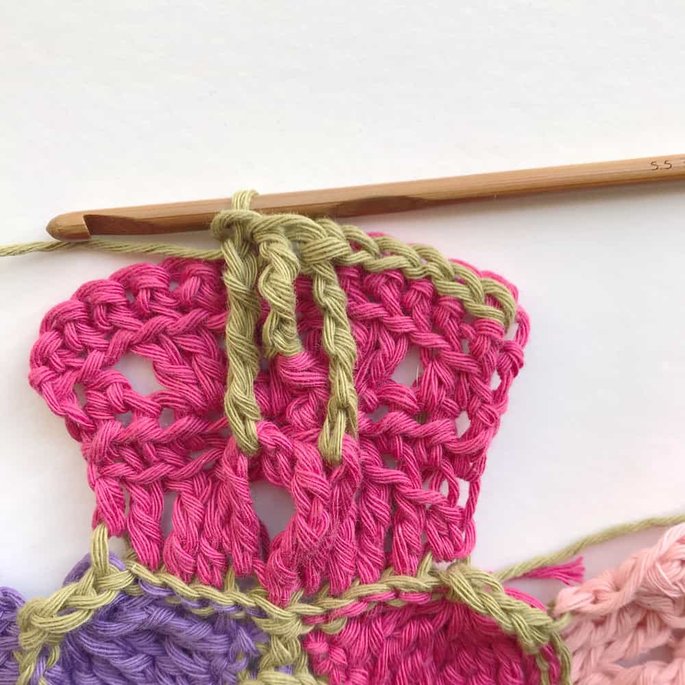 Kaleidoscope Mandala Throw CAL free crochet pattern by Hannah Cross