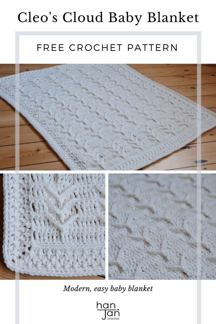 Cleos Cloud Blanket A Free Crochet Pattern Fluffy Cloud Crochet Blanket ...