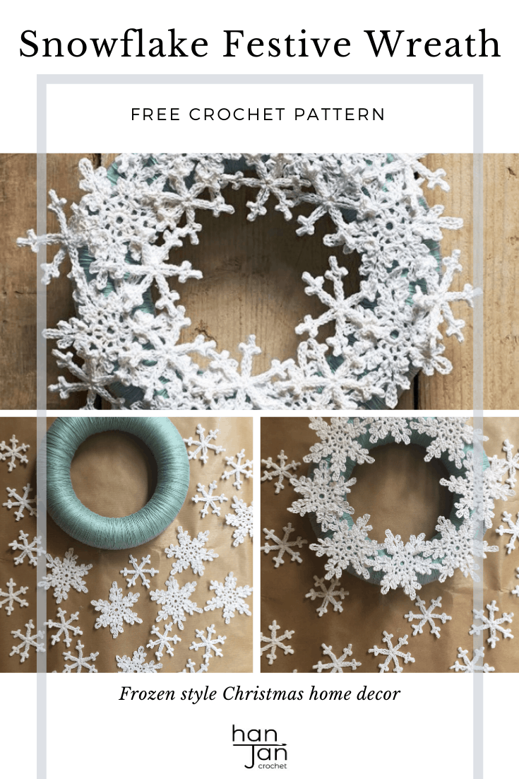 Snowflake Christmas Wreath 2