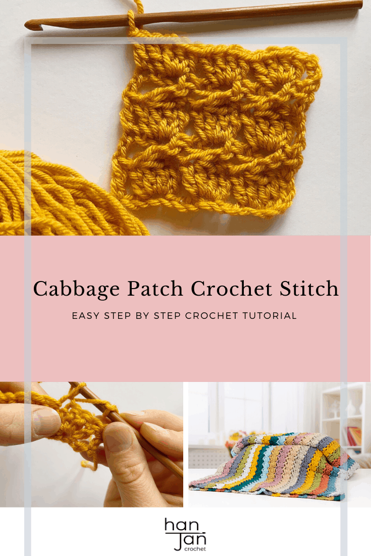 The Oolong Blanket Pattern and Cabbage Patch Crochet Stitch Tutorial