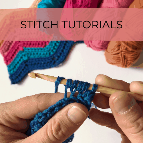 Crochet ripple stitch 