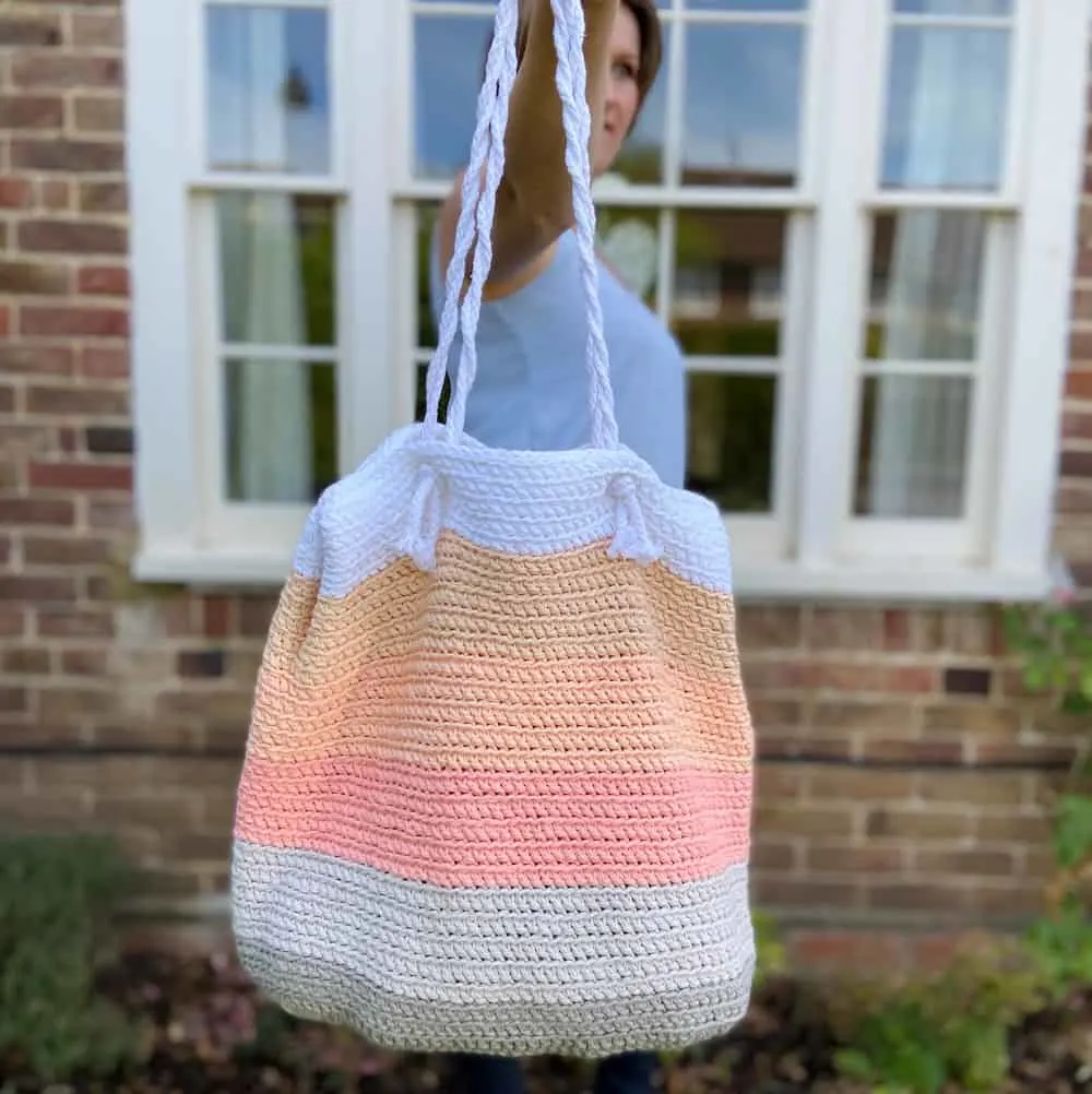 Beach bags crochet Clearance