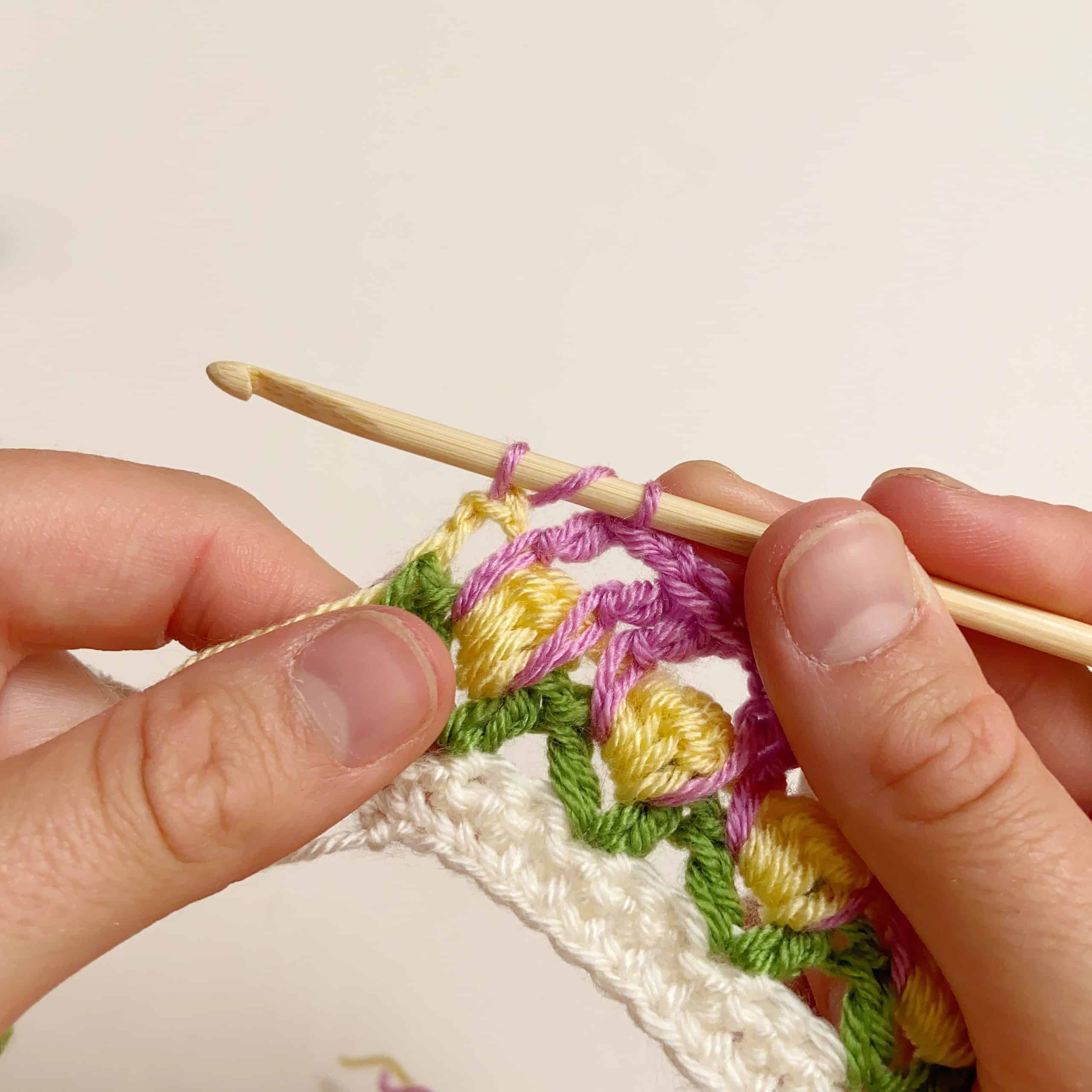 half double crochet stitch