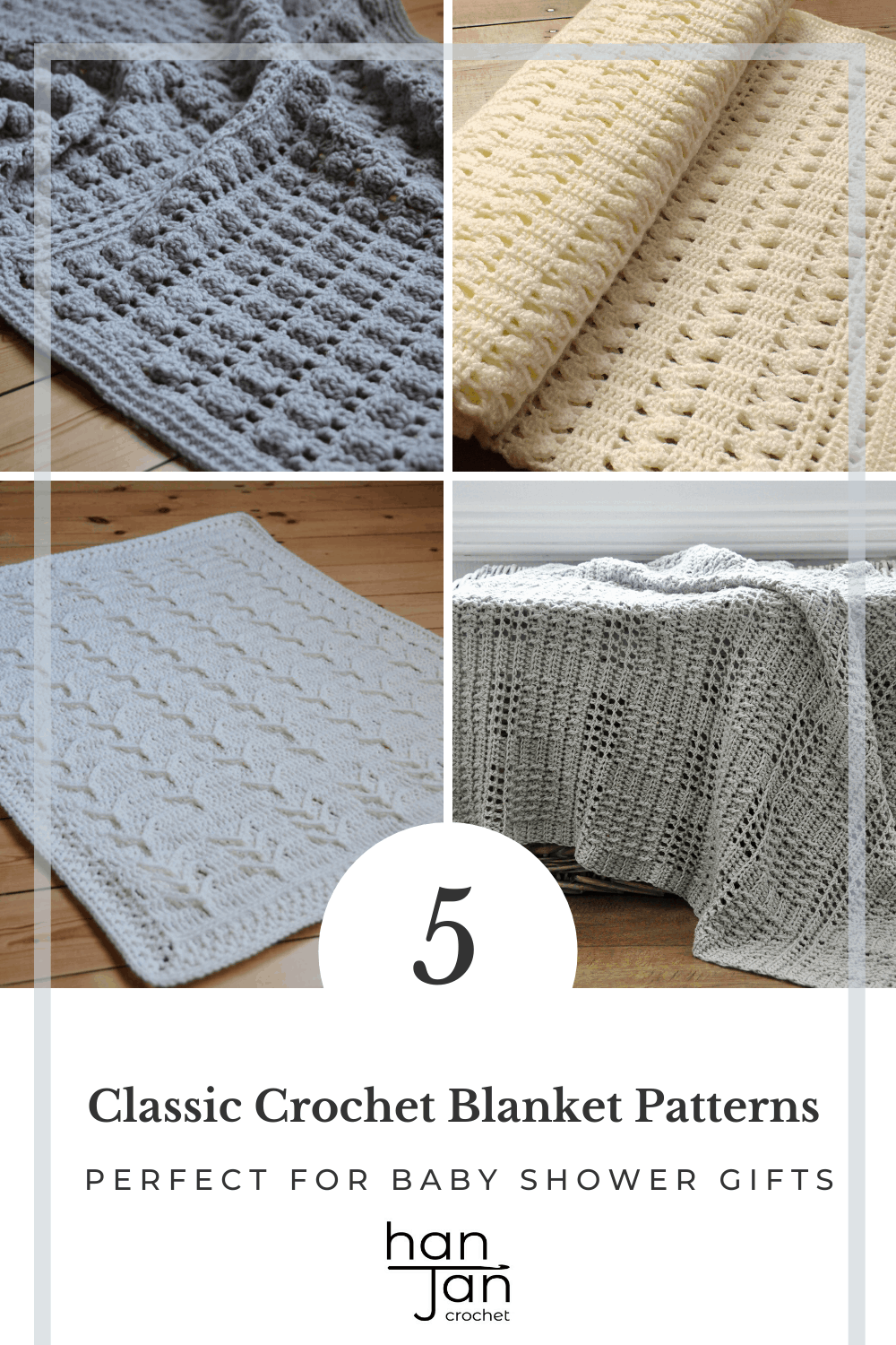 6 Heirloom Crochet Baby Blanket Patterns Hanjan Crochet 6 Heirloom Crochet Baby Blanket Patterns Hanjan Crochet