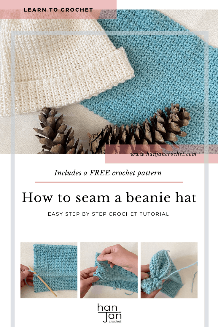 how to seam a crochet hat together 