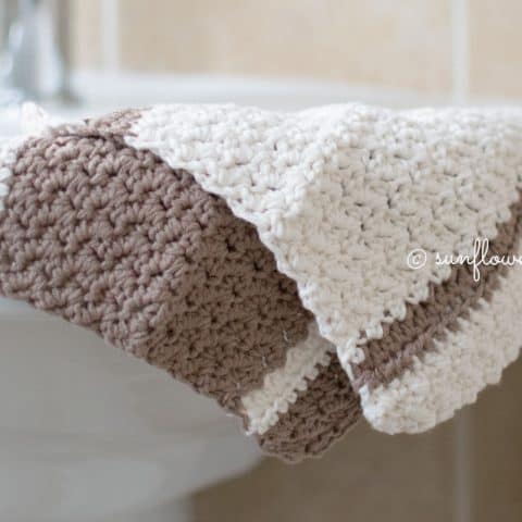 Big & Thick Crochet Dish Scrubbies: Free Pattern for Amazing