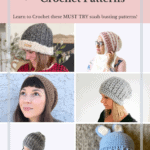 7 Easy Crochet Hat and Beanie Patterns for all the family