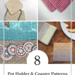 8 free easy crochet coaster patterns 