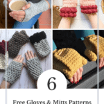 collection of modern crochet fingerless gloves and mitts patterns