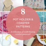 crochet home decor coaster patterns