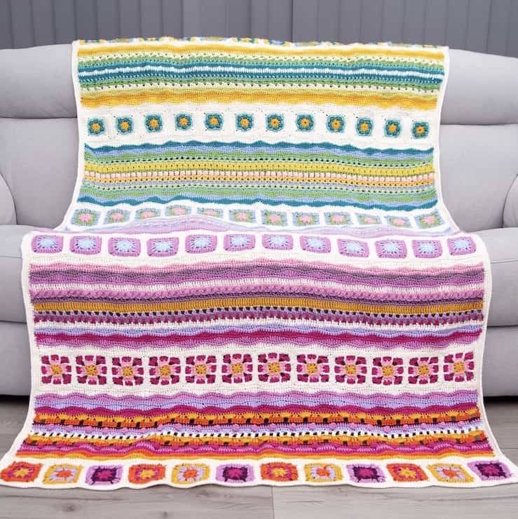 Mindful Crochet Blanket CAL -A Free Crochet Along