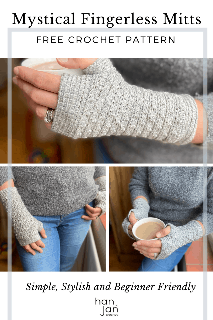 Easy Wrist Warmers Fingerless Gloves – Free Crochet Pattern – Goddess  Crochet