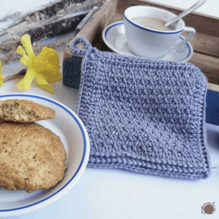 8 Easy Crochet Coaster and Pot Holder Patterns | HanJan Crochet