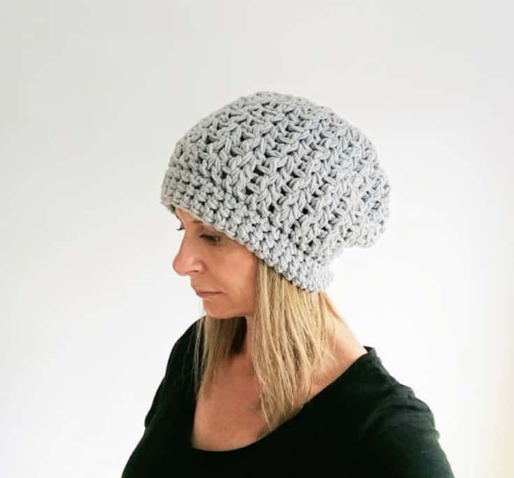 7 Easy Crochet Hat Patterns for All The Family - HanJan Crochet