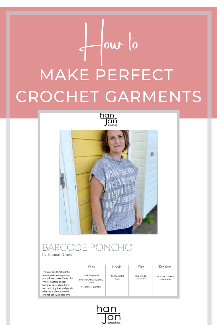 How to make perfect crochet garments image of crochet pattern PDF.