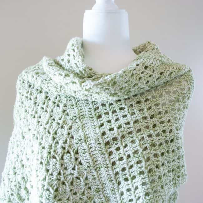 crochet lace shawl