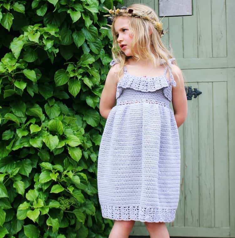 lace summer crochet dress pattern 