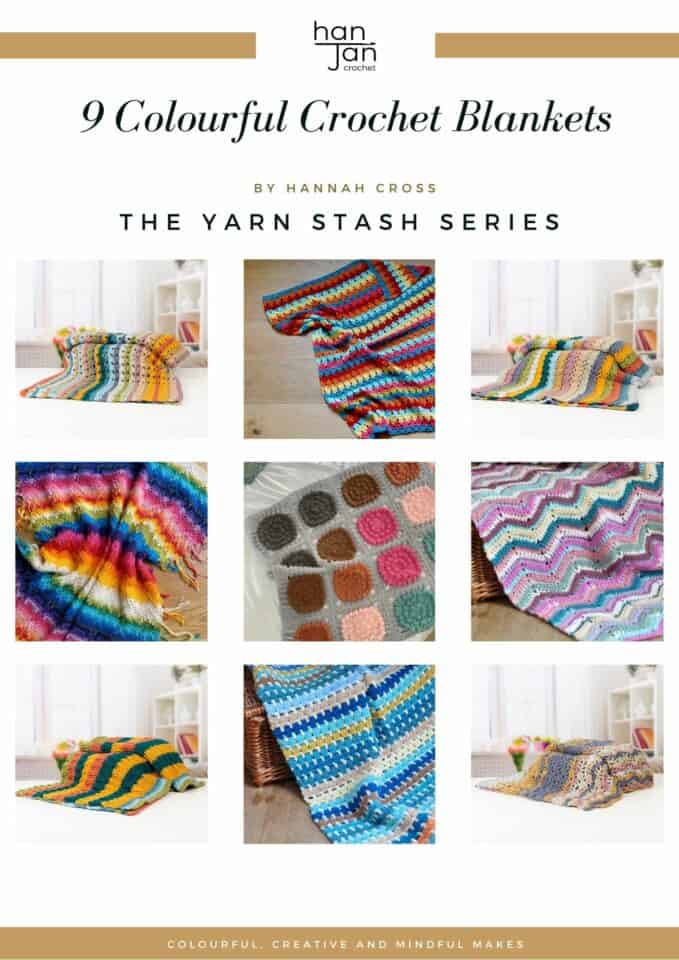 The Crochet Ripple Stitch Blanket - Free Crochet Pattern | HanJan Crochet