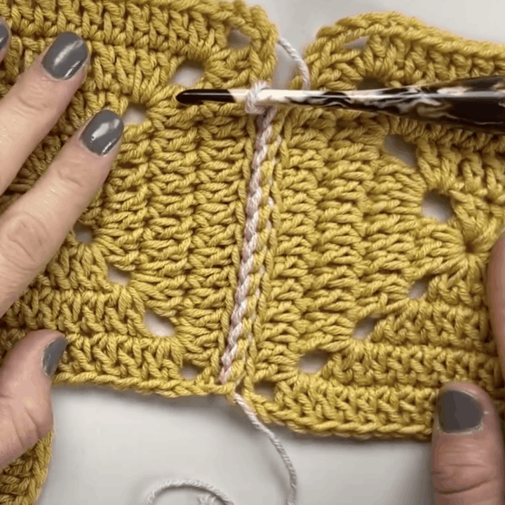 Slip Stitch Join