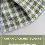 plaid crochet blanket pattern
