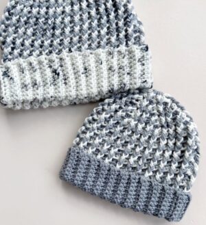 Walcot Beanie - Seamless, Chunky Crochet Hat Pattern | HanJan Crochet