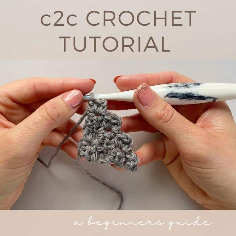 How to Corner to Corner Crochet: Easy C2C for Beginners