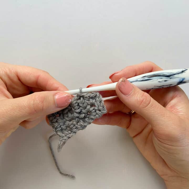 c2c crochet tutorial how to decrease step 3