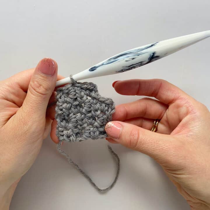 c2c crochet tutorial how to decrease step 6