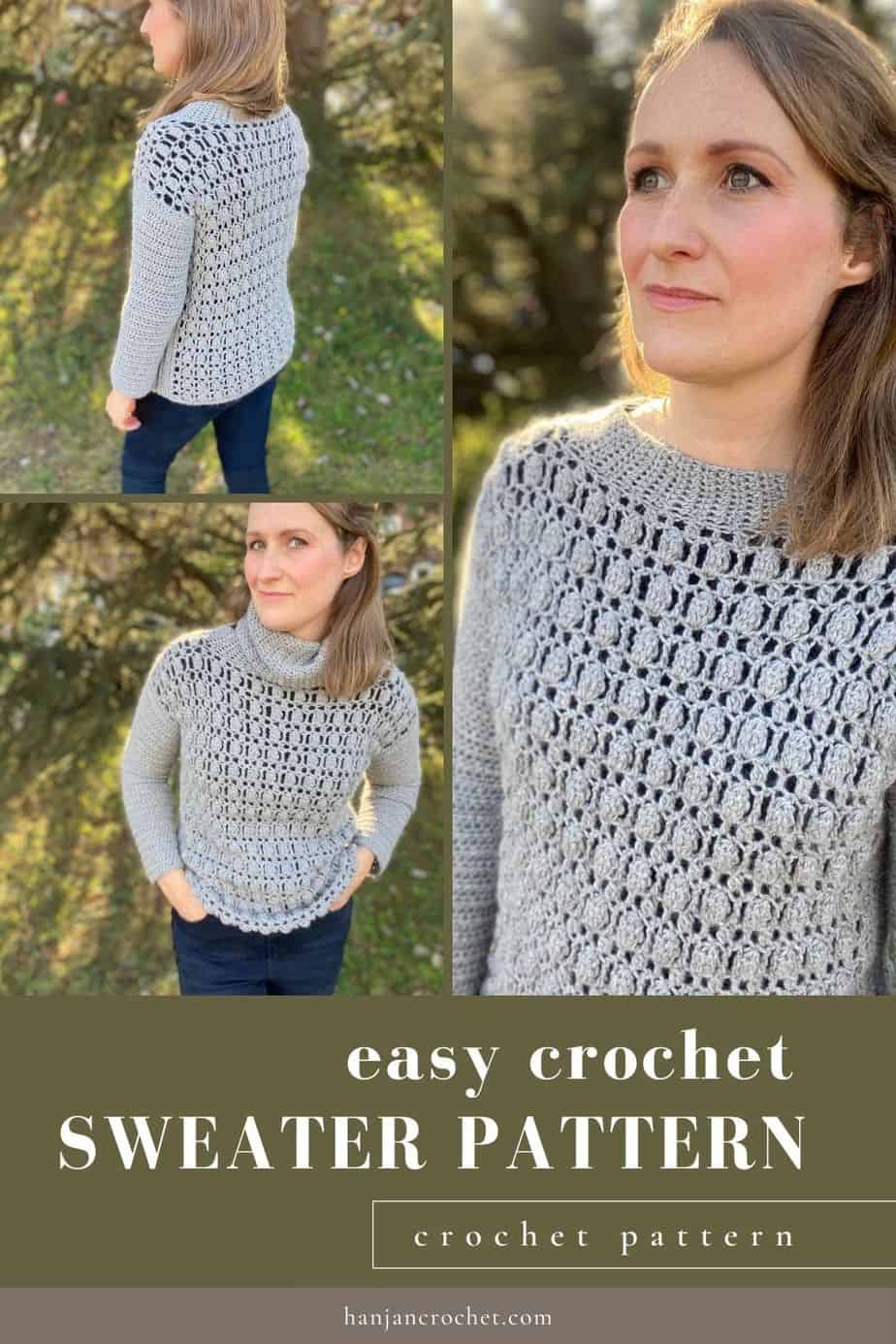 images of crochet textured sweater top