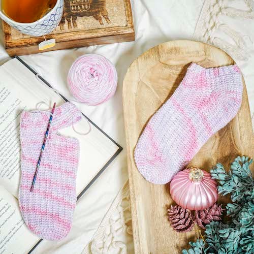 Best Simple Sock Crochet Pattern by Briana K Designs 2 1 1