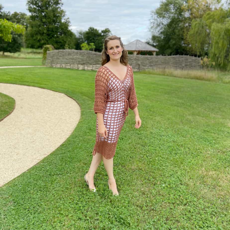 Lace Crochet Dress Pattern – simple and elegant