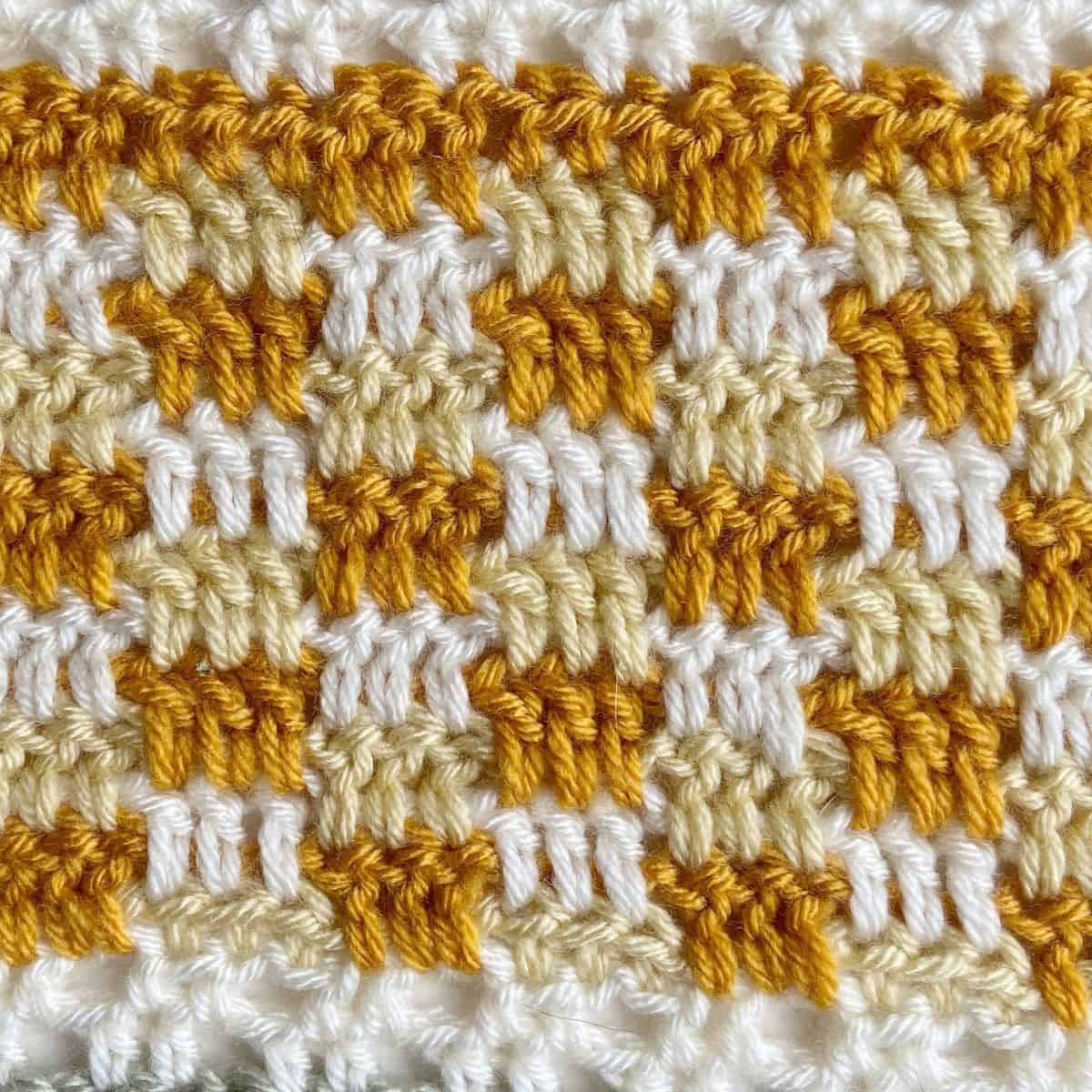 Plaid Crochet Stitch