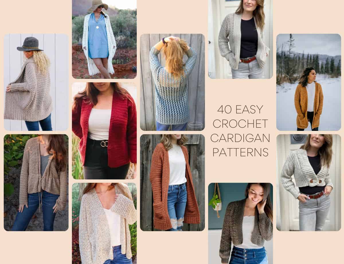 Easy Crochet Cardigan Patterns for Beginners