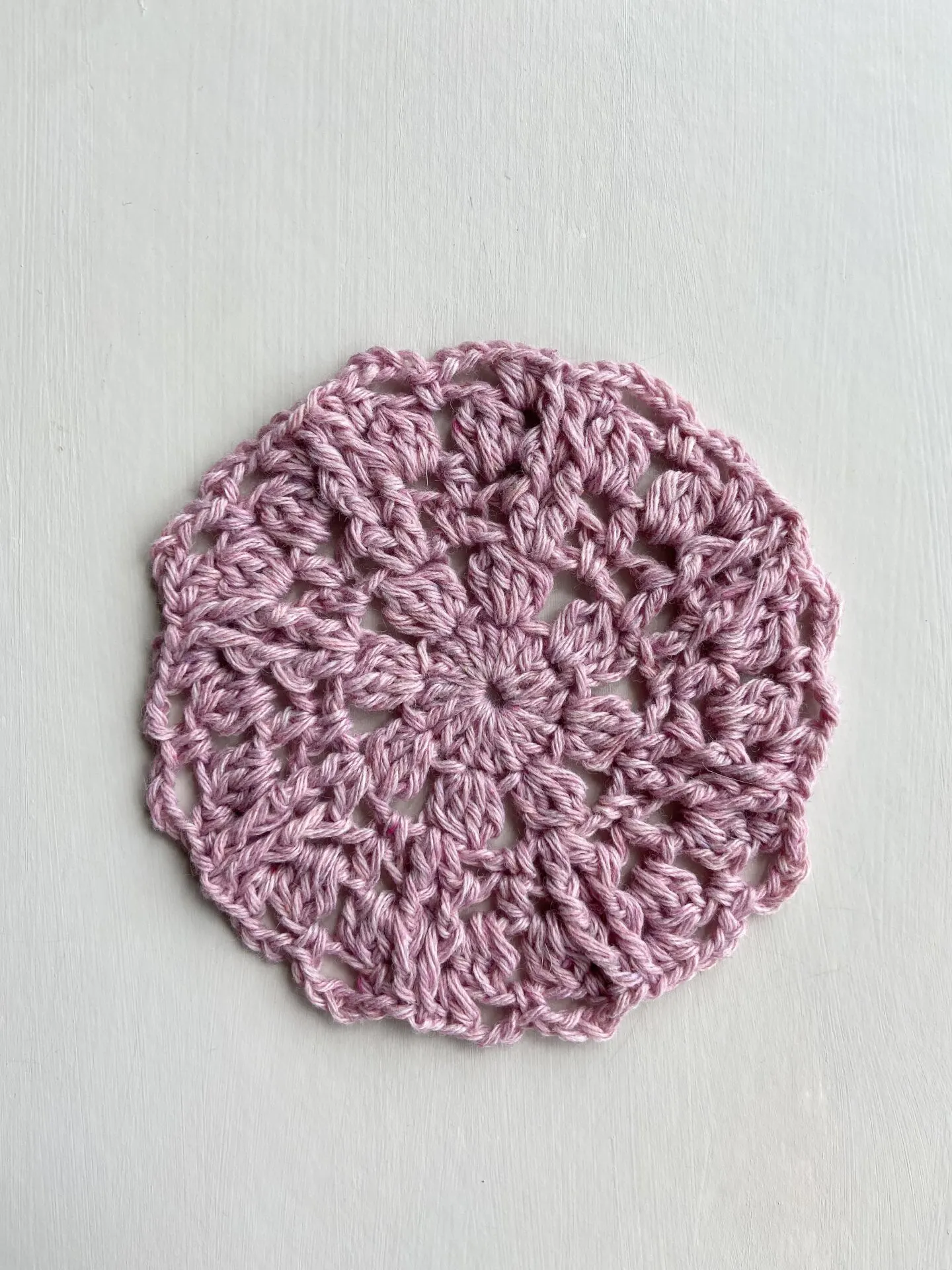 Lace Crochet Coaster Pattern 3.