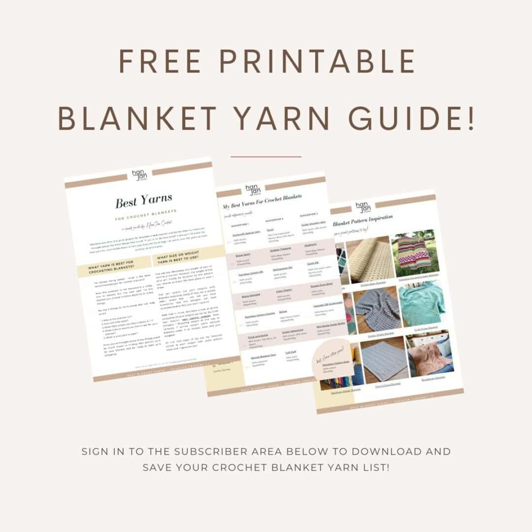 Best Yarn for Crochet Blankets and top tips for making them